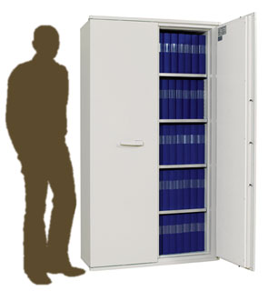 Armoire ignifuge papier BJARSTAL 2 portes modèle SA 580.