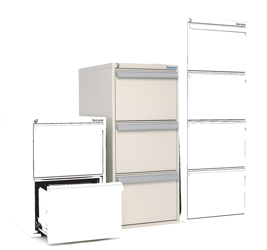 Classeur verticale ignifuge 3 tiroirs SV31.